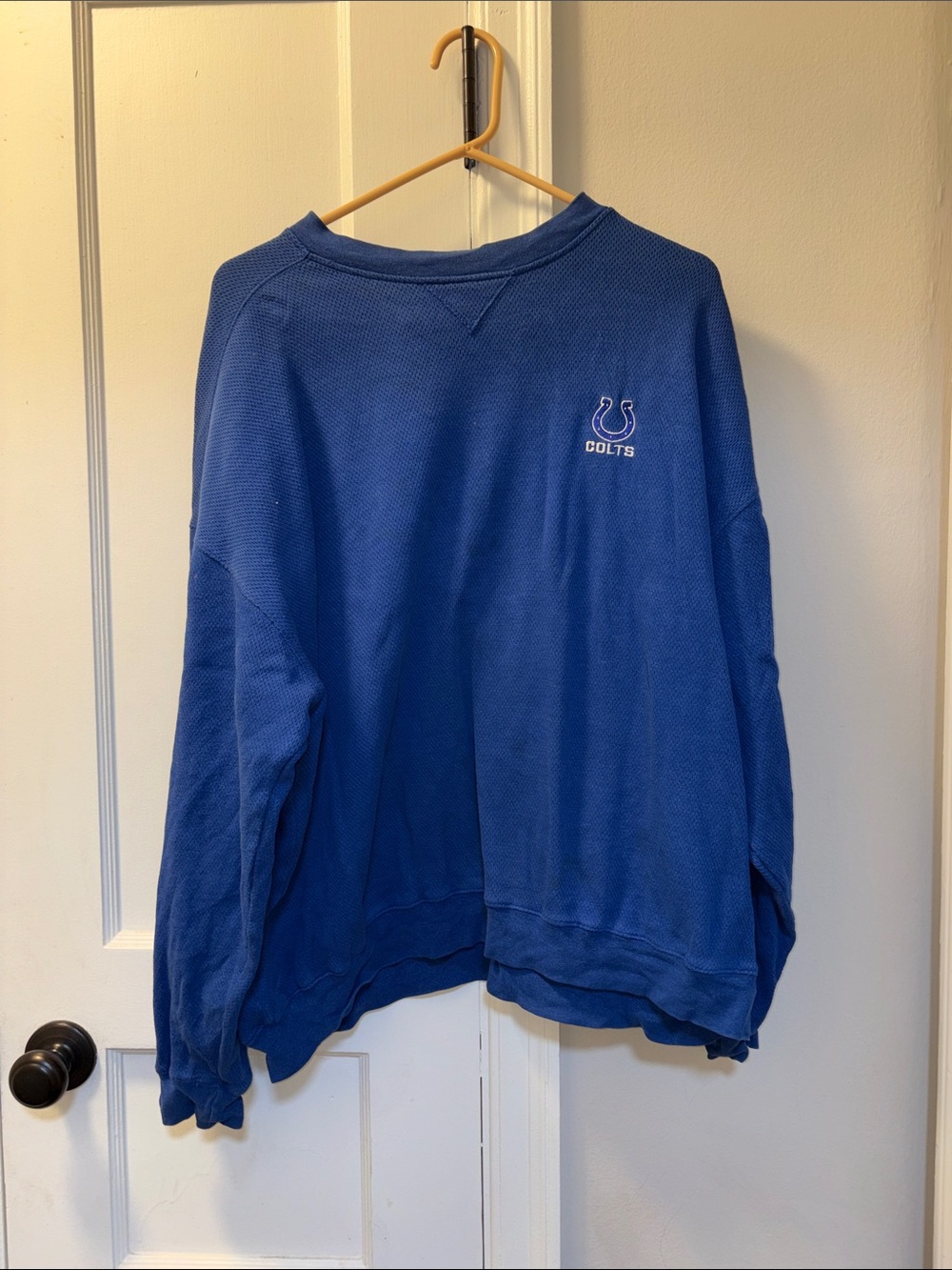 NFL Blue Colts Crewneck Sweatshirt